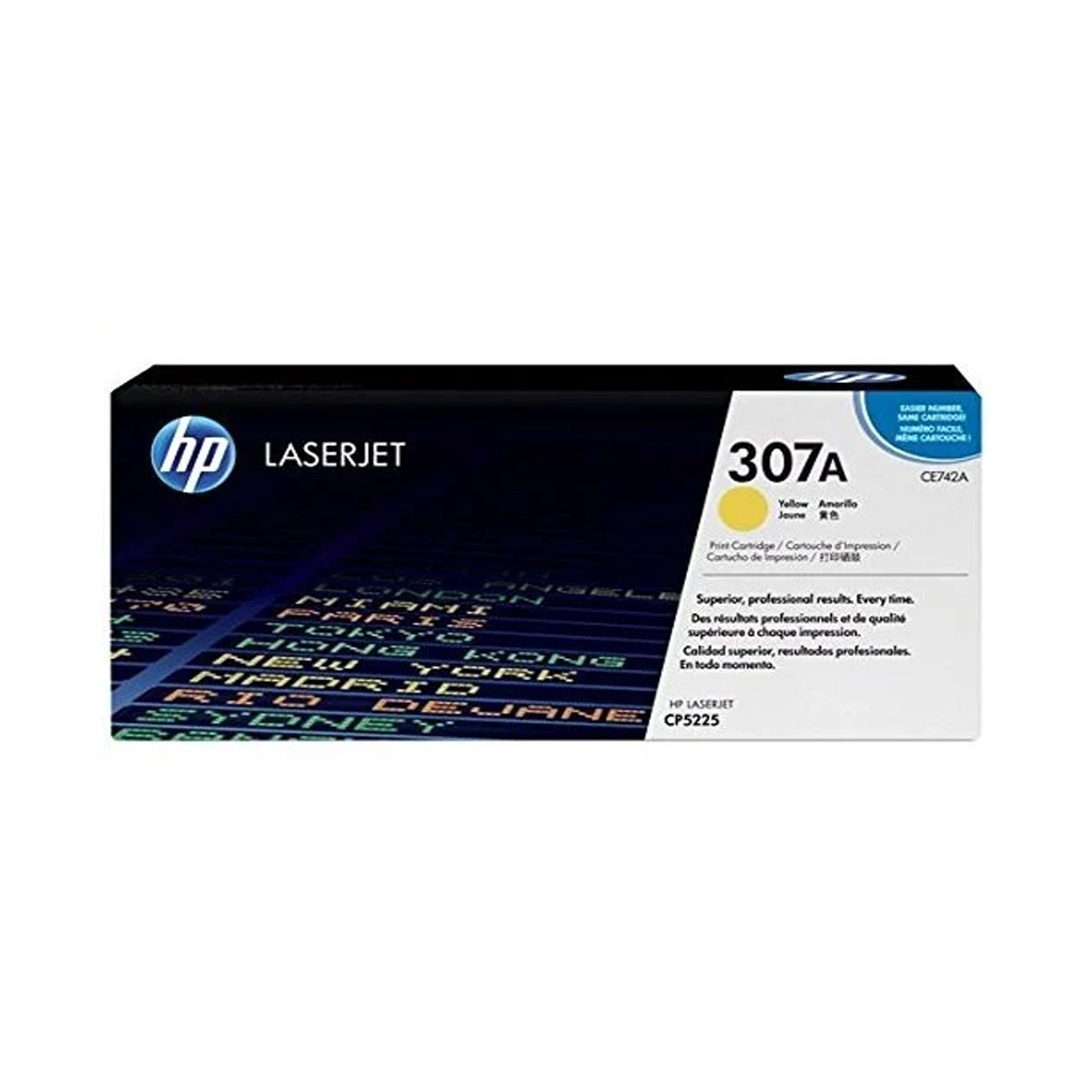 HP Color 307A Yellow LaserJet Print Cartridge | CE742A — image 4