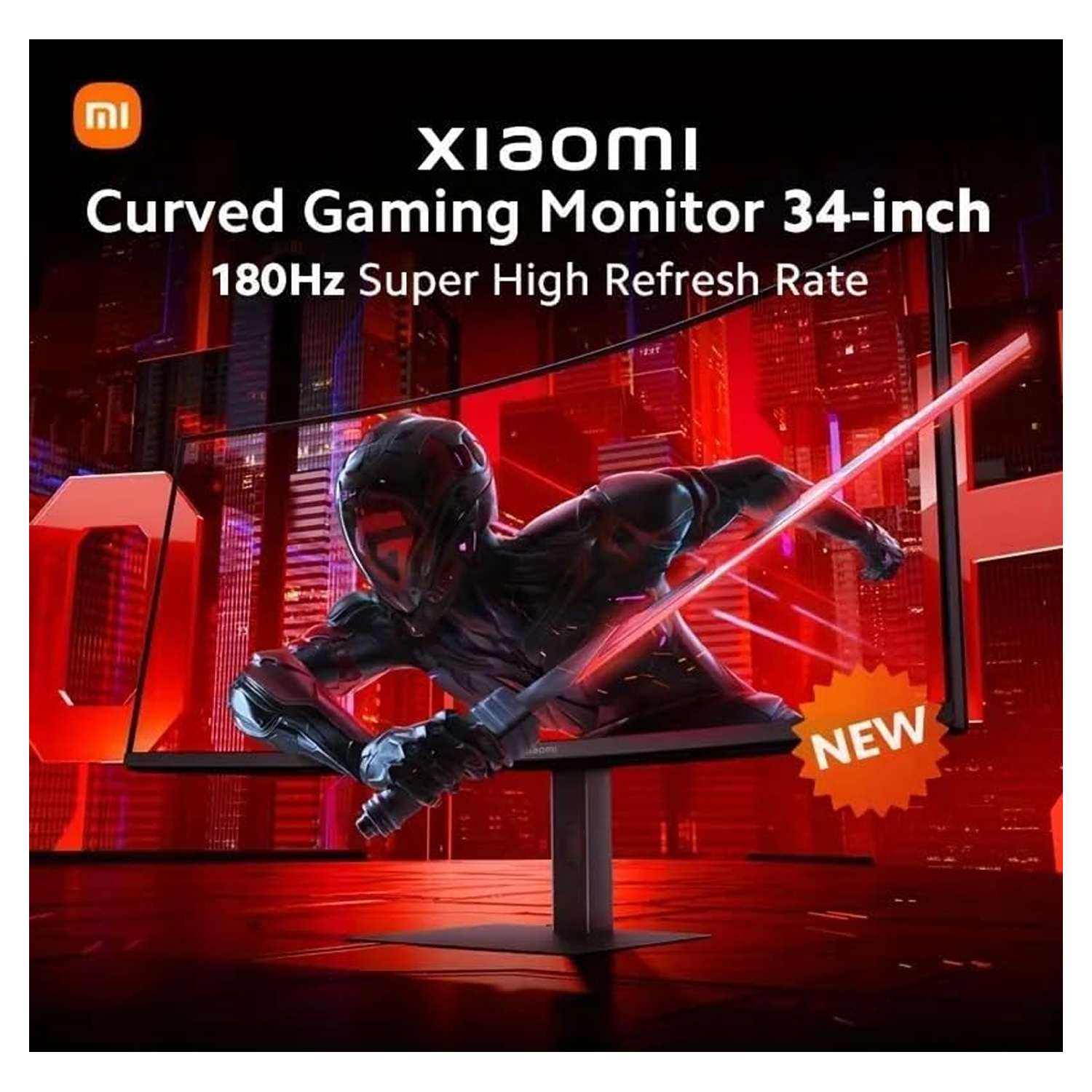 Xiaomi Curved Gaming Monitor G34WQi 34 Inch — image 2