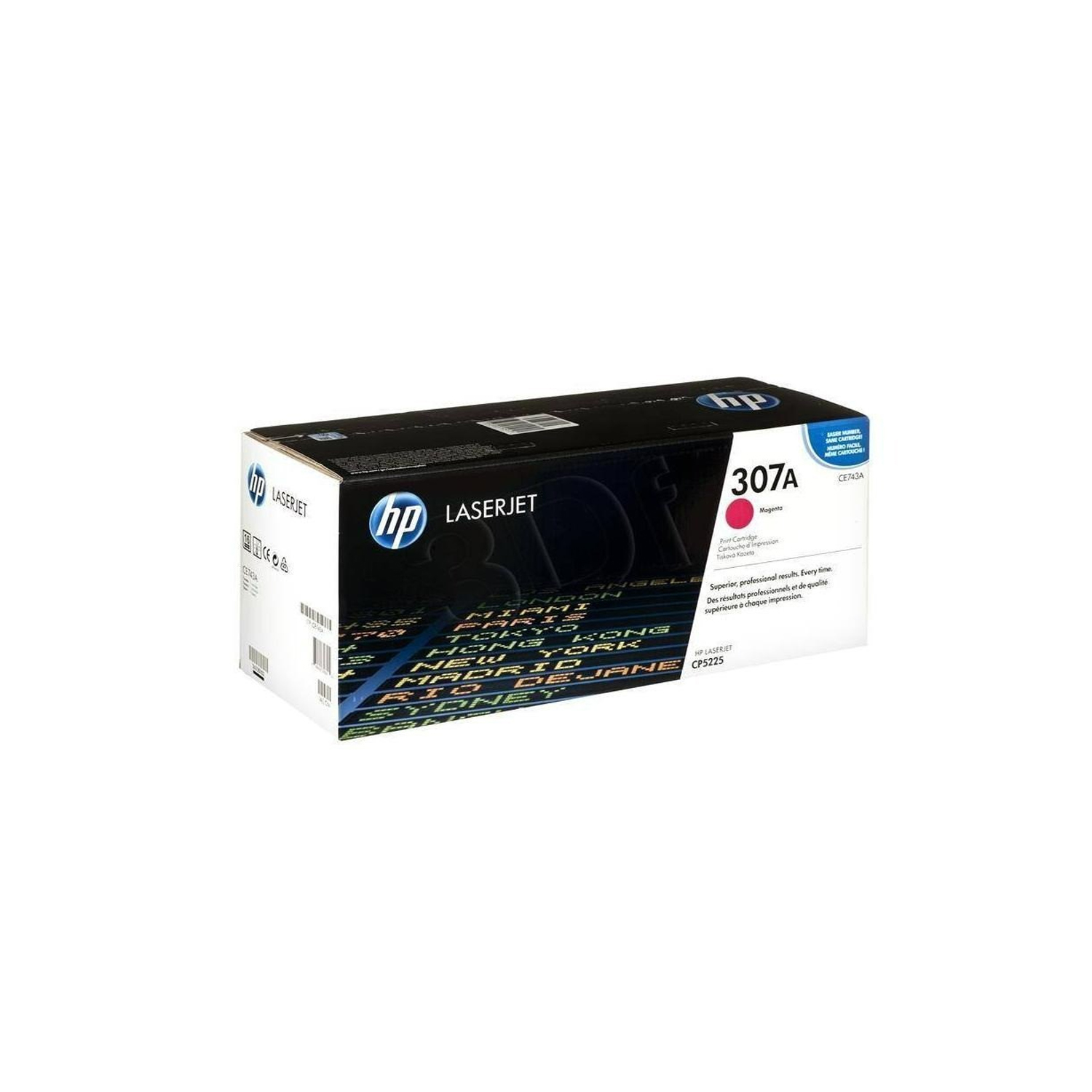 HP 307A Magenta LaserJet Toner Cartridge | CE743A — image 4