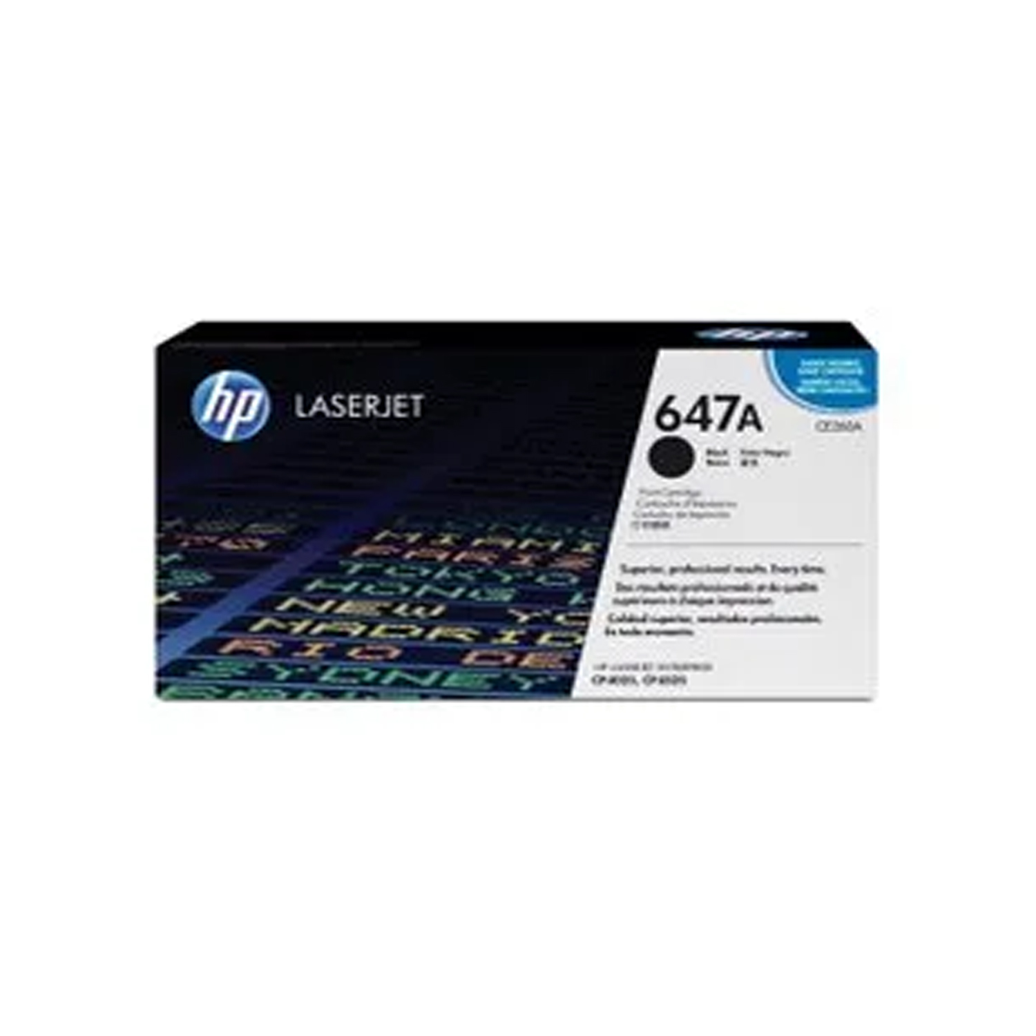 HP 647A Black LaserJet Toner Cartridge I CE260A — image 4