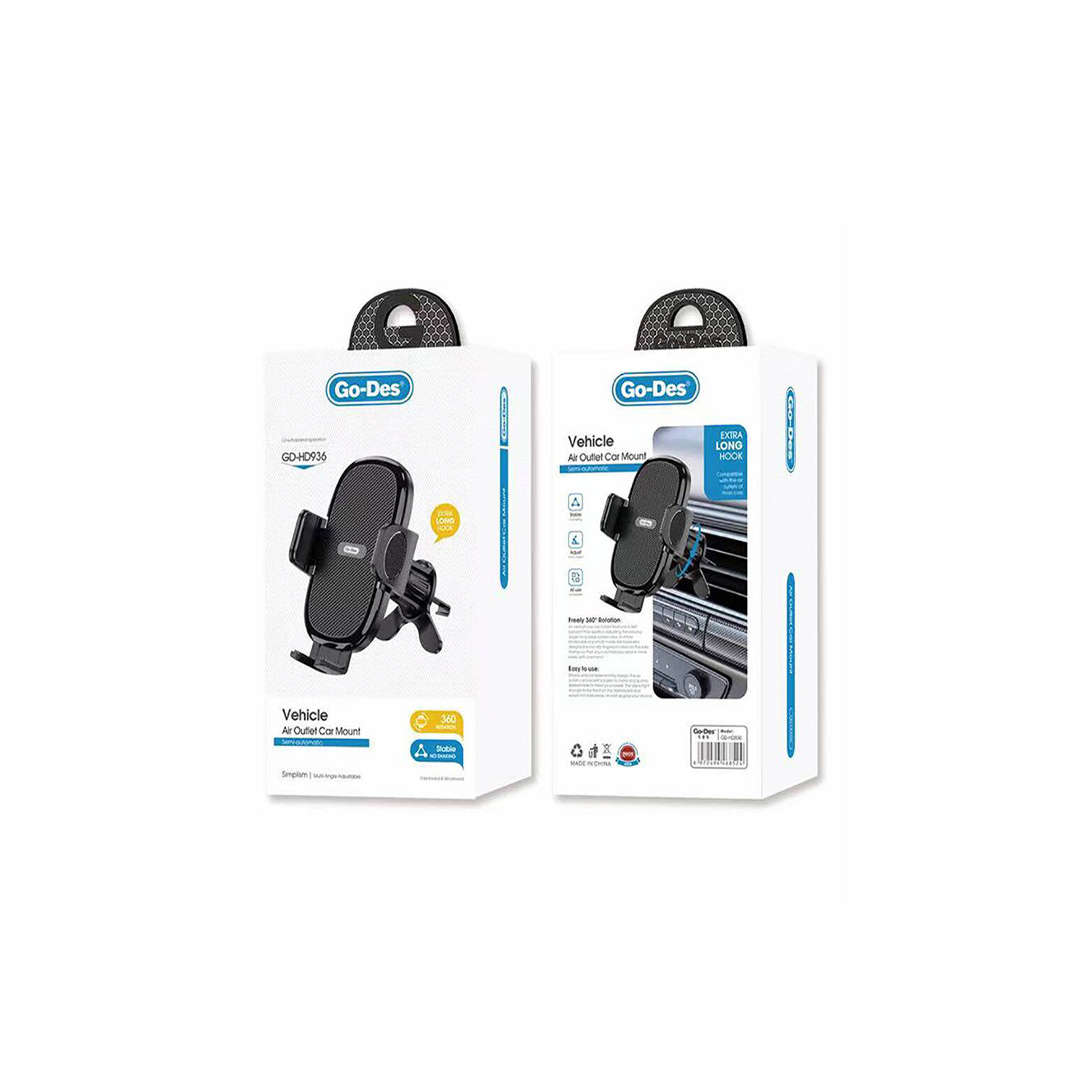 GO DES GD-HD936 AIR Outlet Car Mount — image 3