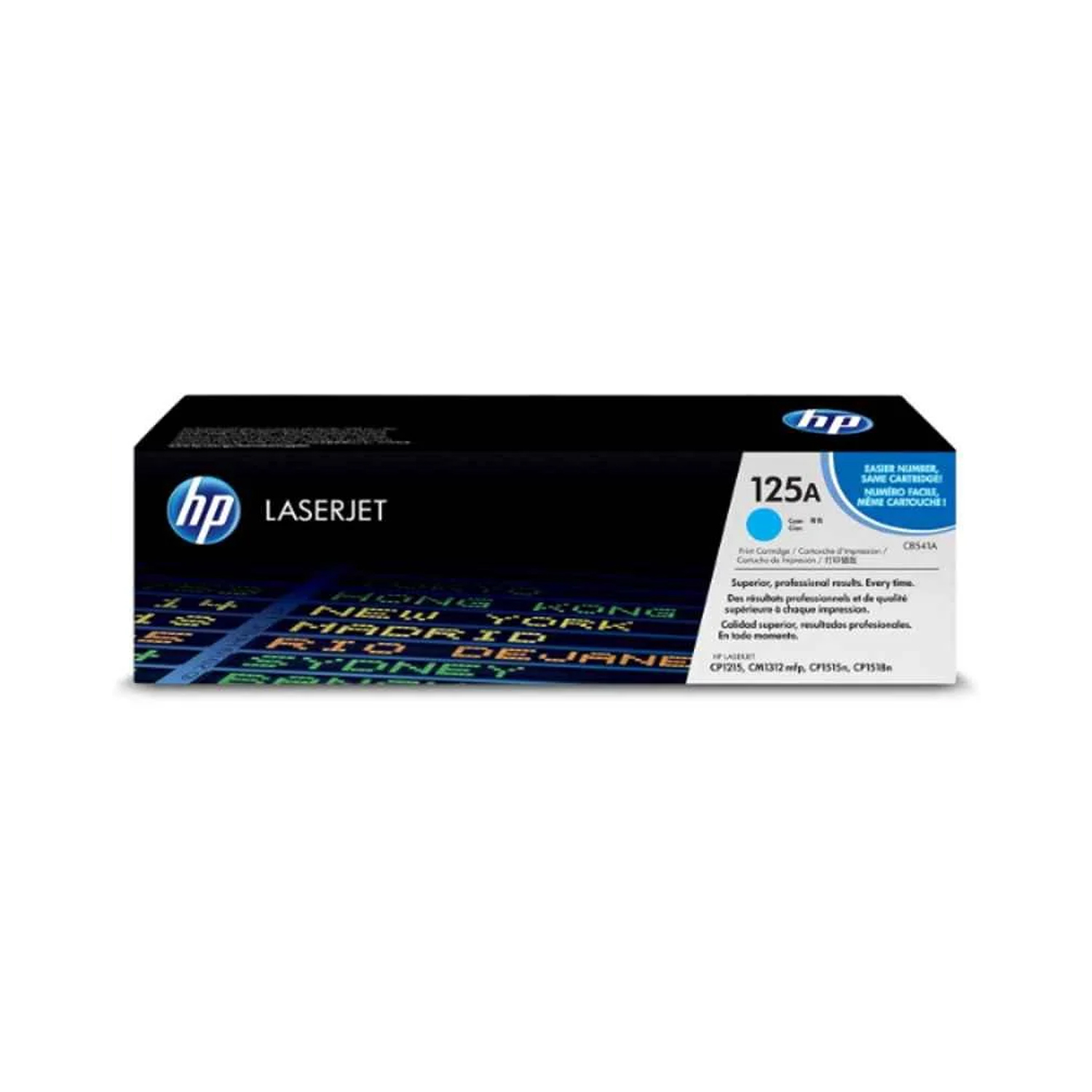 HP 125A Cyan LaserJet Toner Cartridge | CB541A — image 2