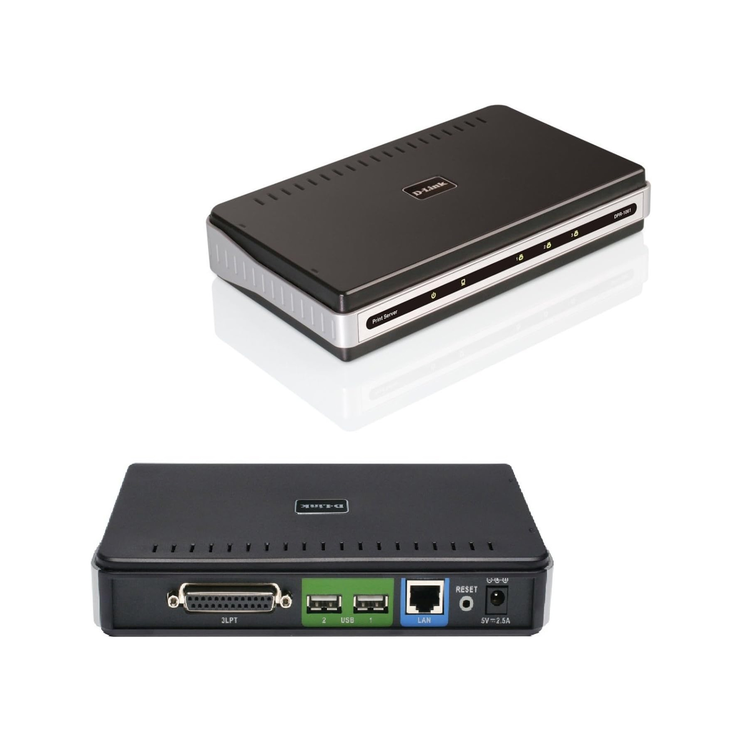 D Link DPR 1061 3 Port Multifunction Print Server Print-Scan-Fax-from network printers... — image 2