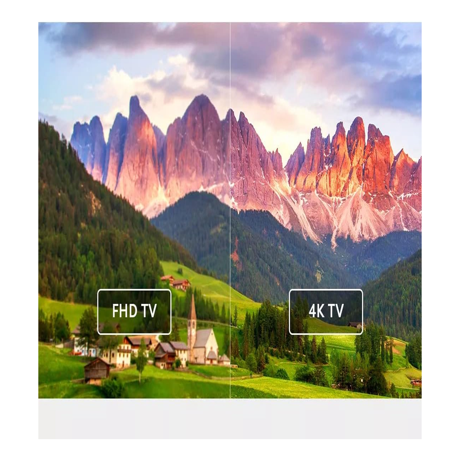 Xiaomi Mi Television P1E 4K UHD Resolution Smart TV Hands-free Google Assistant Stereo Speakers — image 2