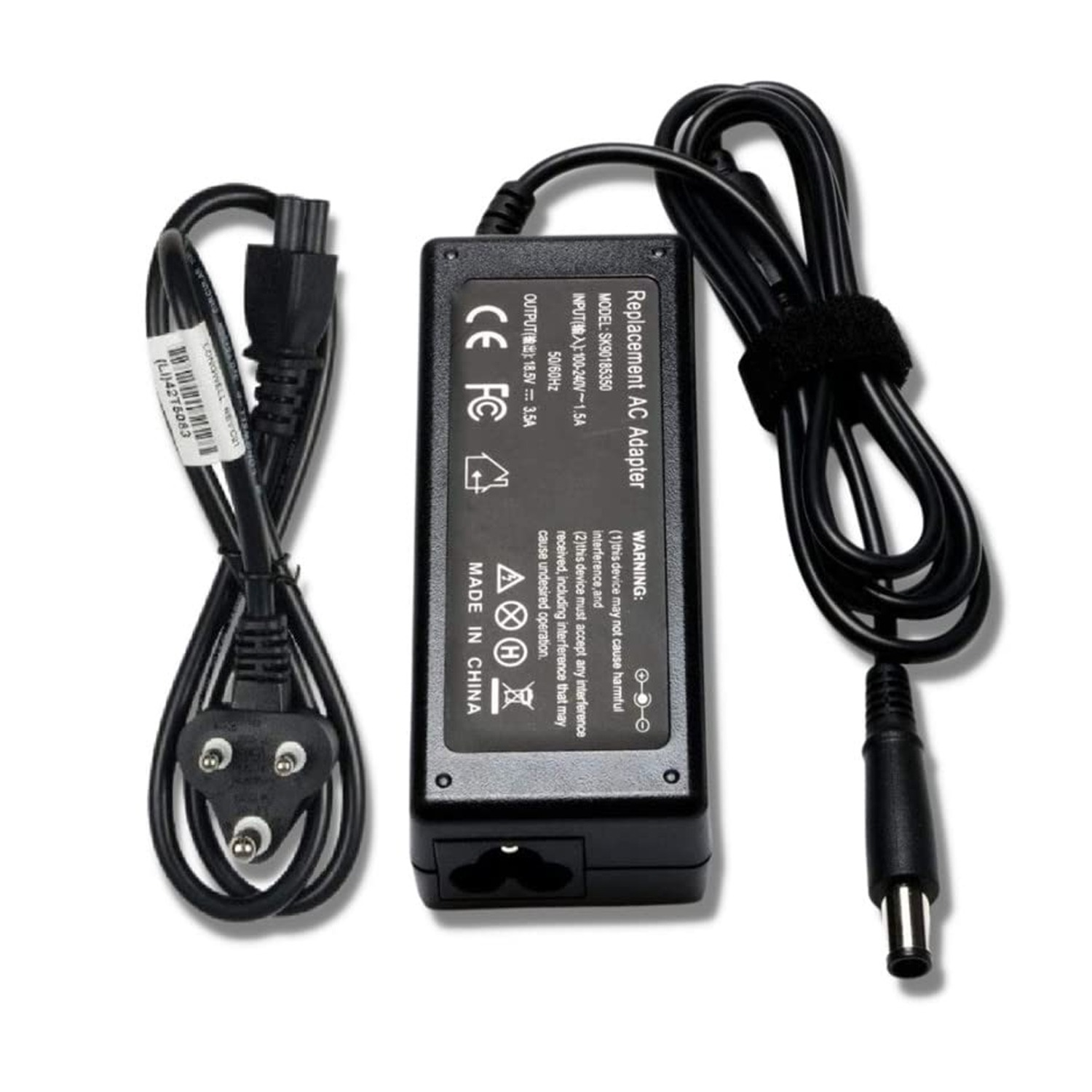 HP 18.5 3.5A Small Pin Laptop Charger — image 4