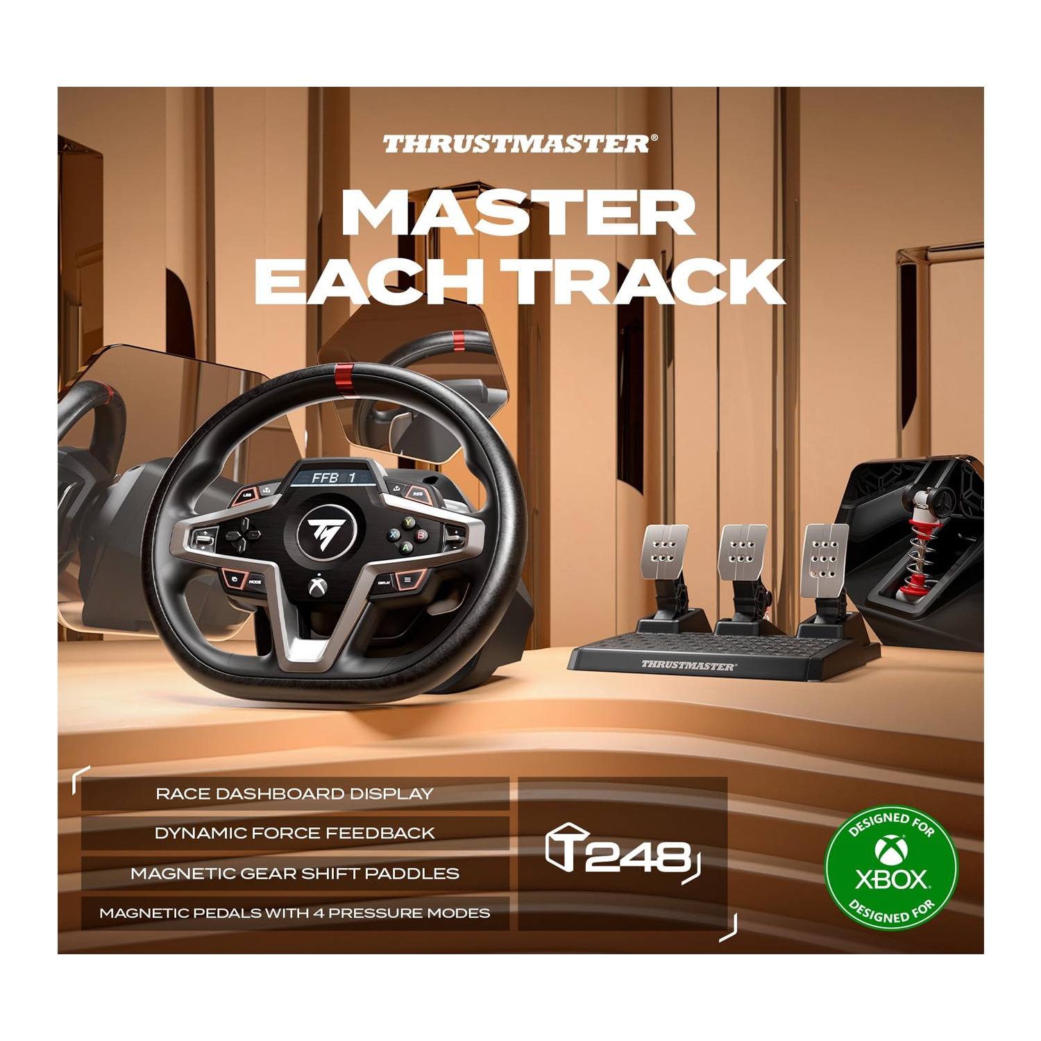 Thrustmaster T-248 PS4/PS5 Racing Wheel for Playstation & PC — image 2