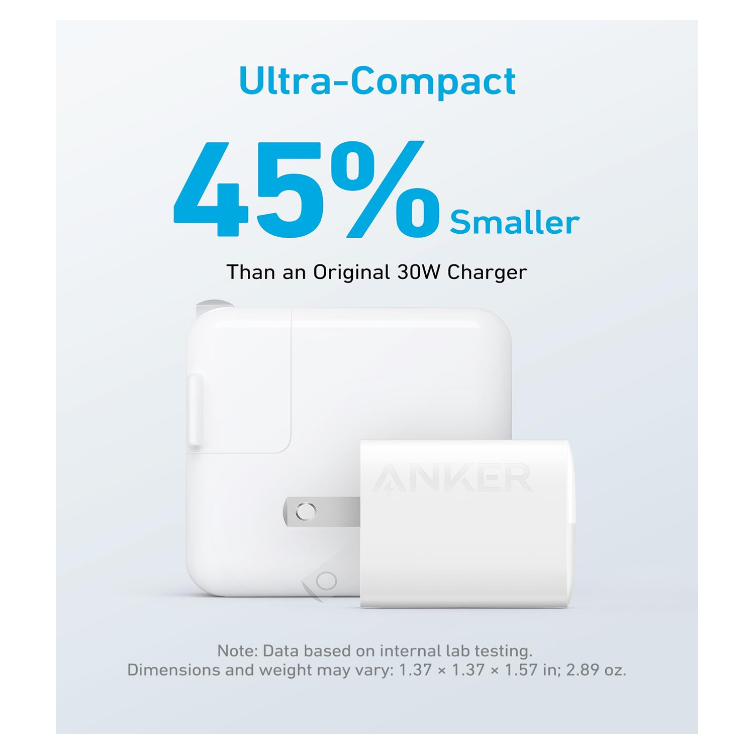Anker 323 Charger 33W USB C to Lightning Cable 3ft B2331K21 — image 3