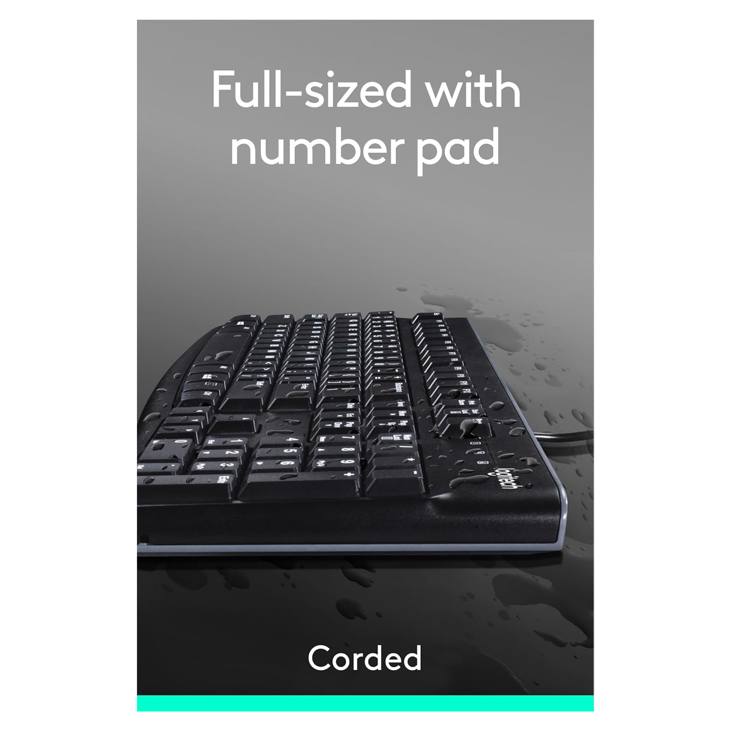 Logitech MK120 Wired USB Combo Keyboard and Mouse — image 4
