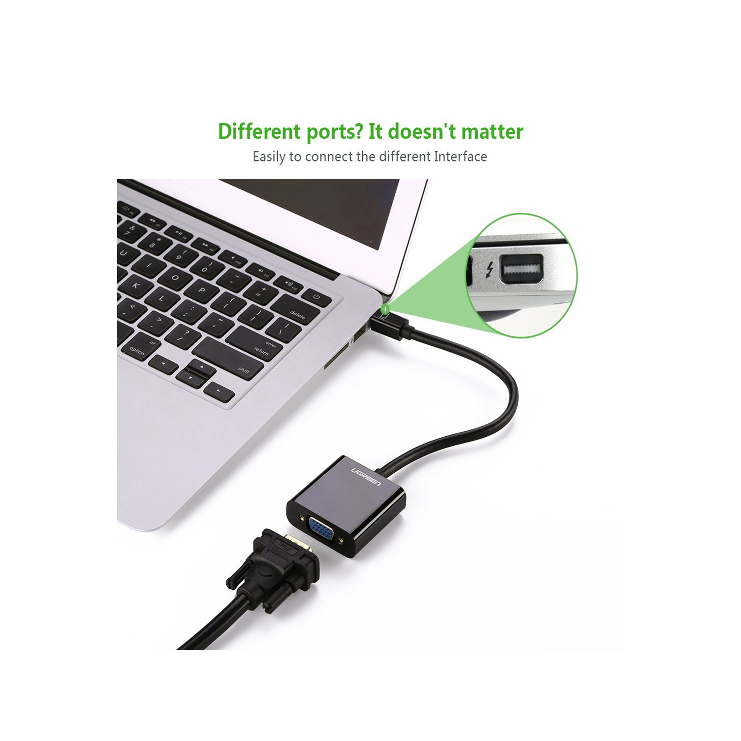 Ugreen Mini Display Port To VGA Converter — image 3