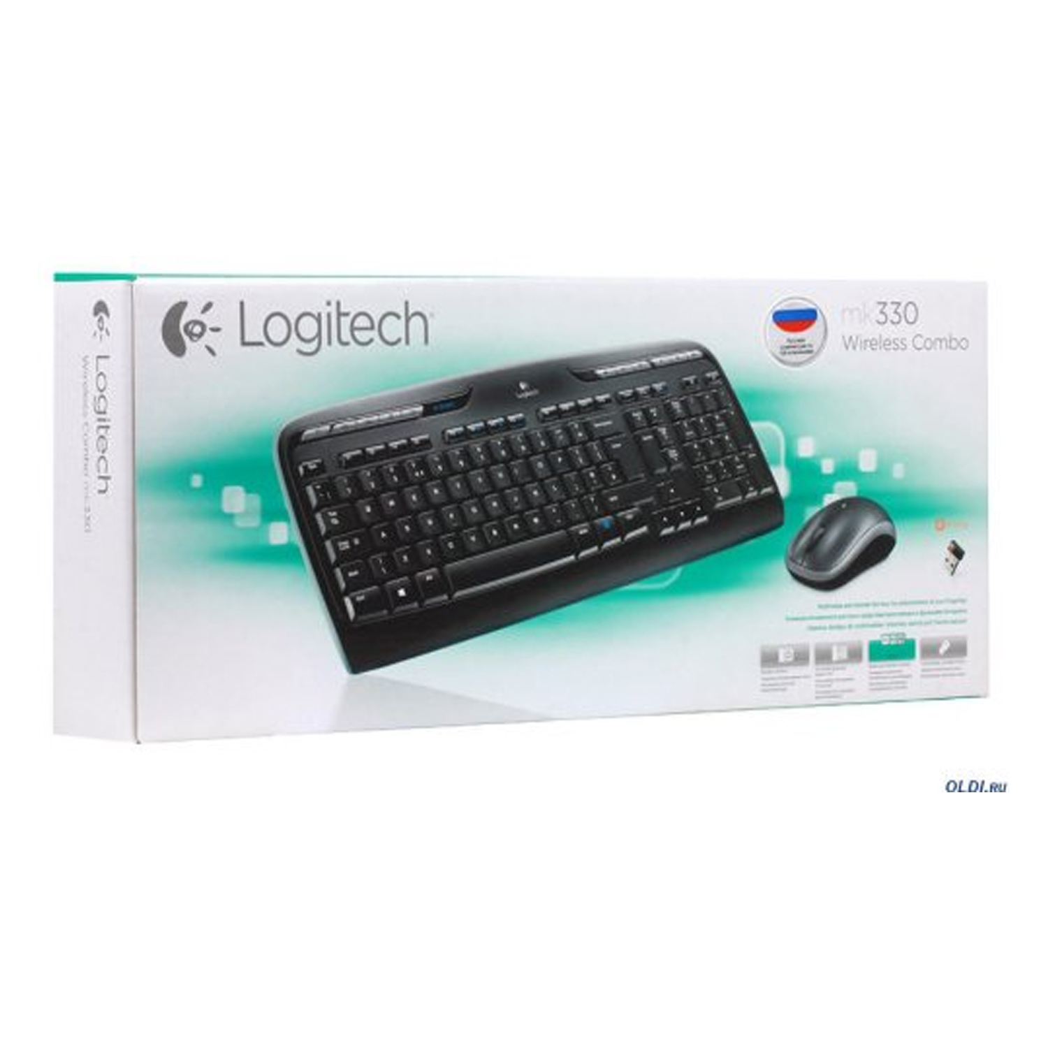 Logitech MK330 Wireless Keyboard Mouse — image 4