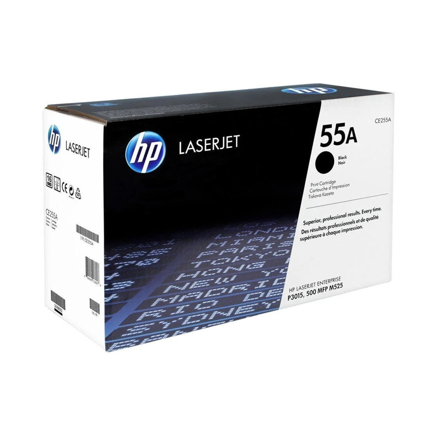 HP 55A Black LaserJet Toner Cartridge | CE255A — image 2