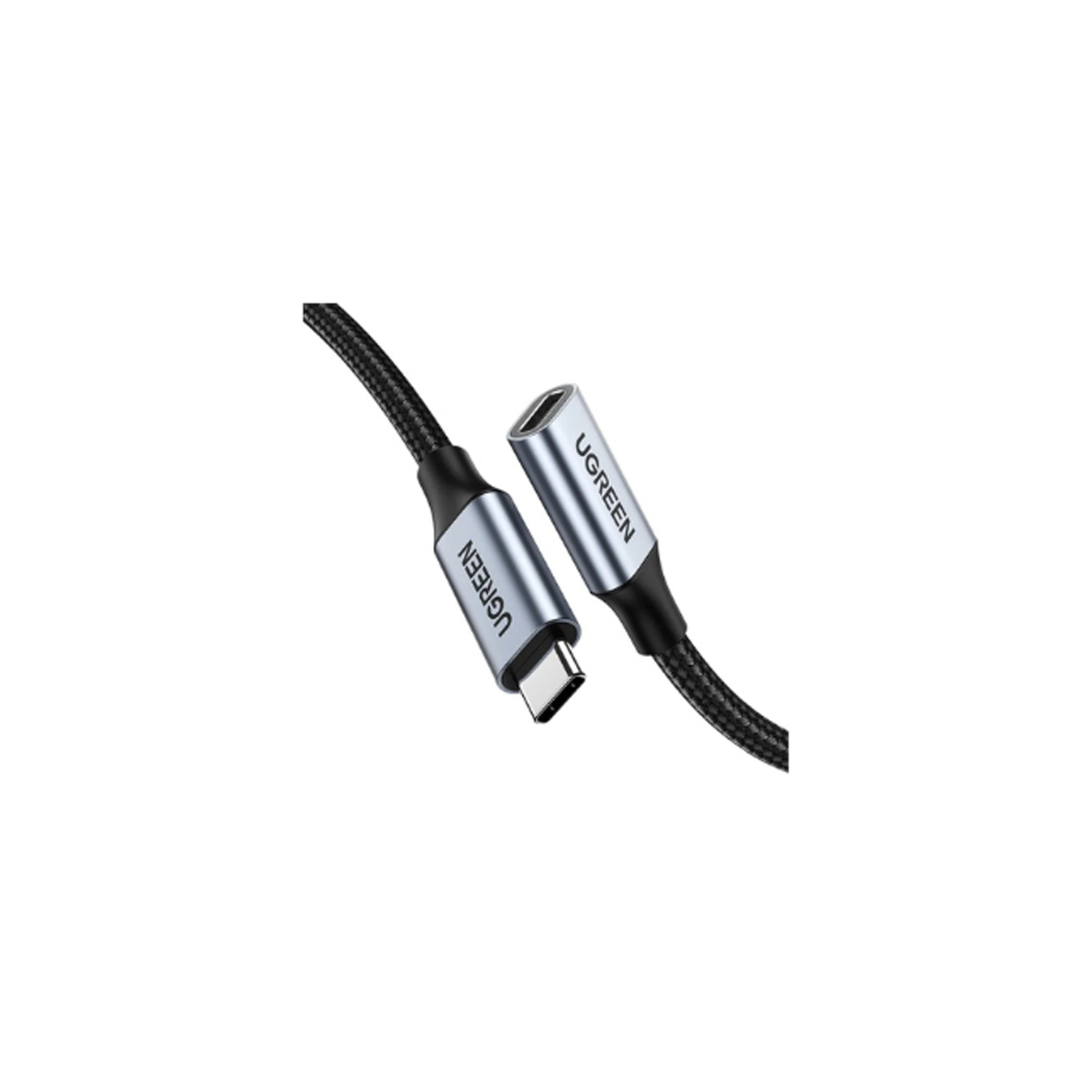 UGREEN USB-C Male to USB-C Female Gen2 Alu Case Braided — image 1