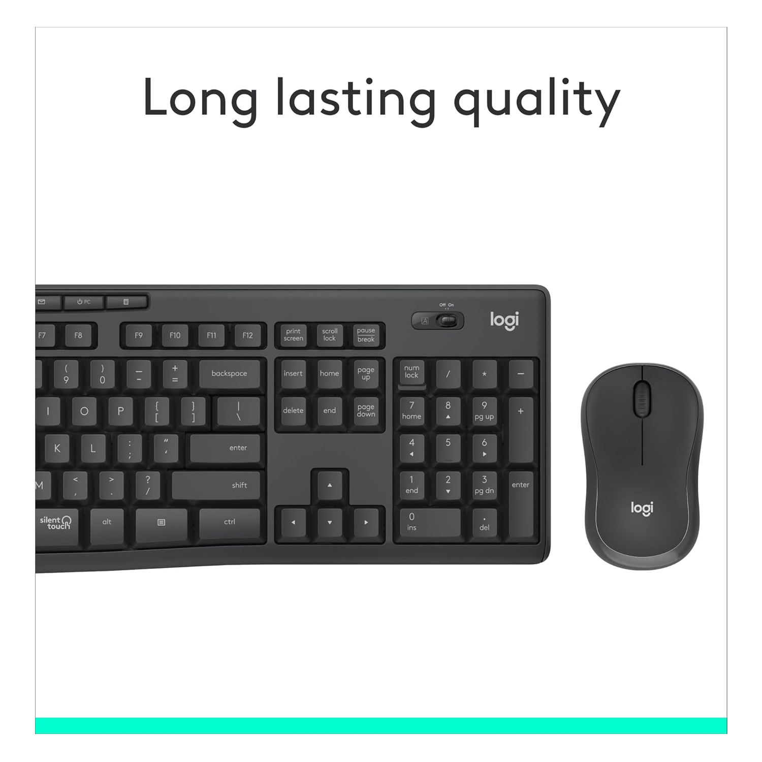 Logitech MK295 Silent Wireless Mouse and Keyboard Combo — image 4