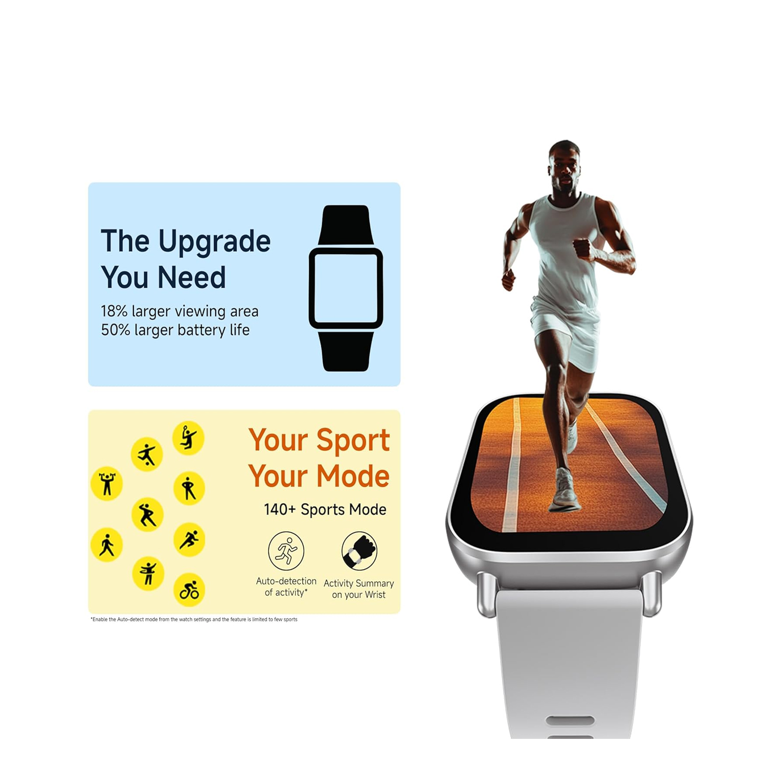 Xiaomi Redmi Watch 4 Silver Bluetooth 5.3, 5ATM, 1.97" Smart Watch — image 5