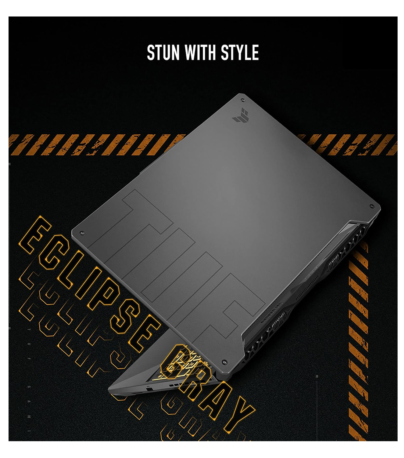 ASUS TUF GAMING FX506HC-HN002W Gaming Laptop Core i5 11400H 2.7GHZ 8GB/512GB SSDRTX 3050 Graphics 15.6″ FHD 144HZ Win11Home-Eng-Arabic-Gray — image 2