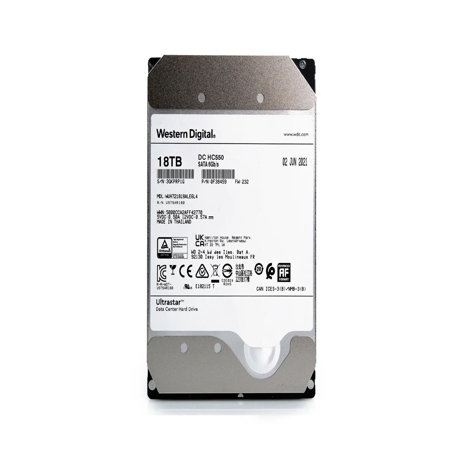 WD Ultrastar 18TB 512MB WUH721818ALE6L4 — image 2