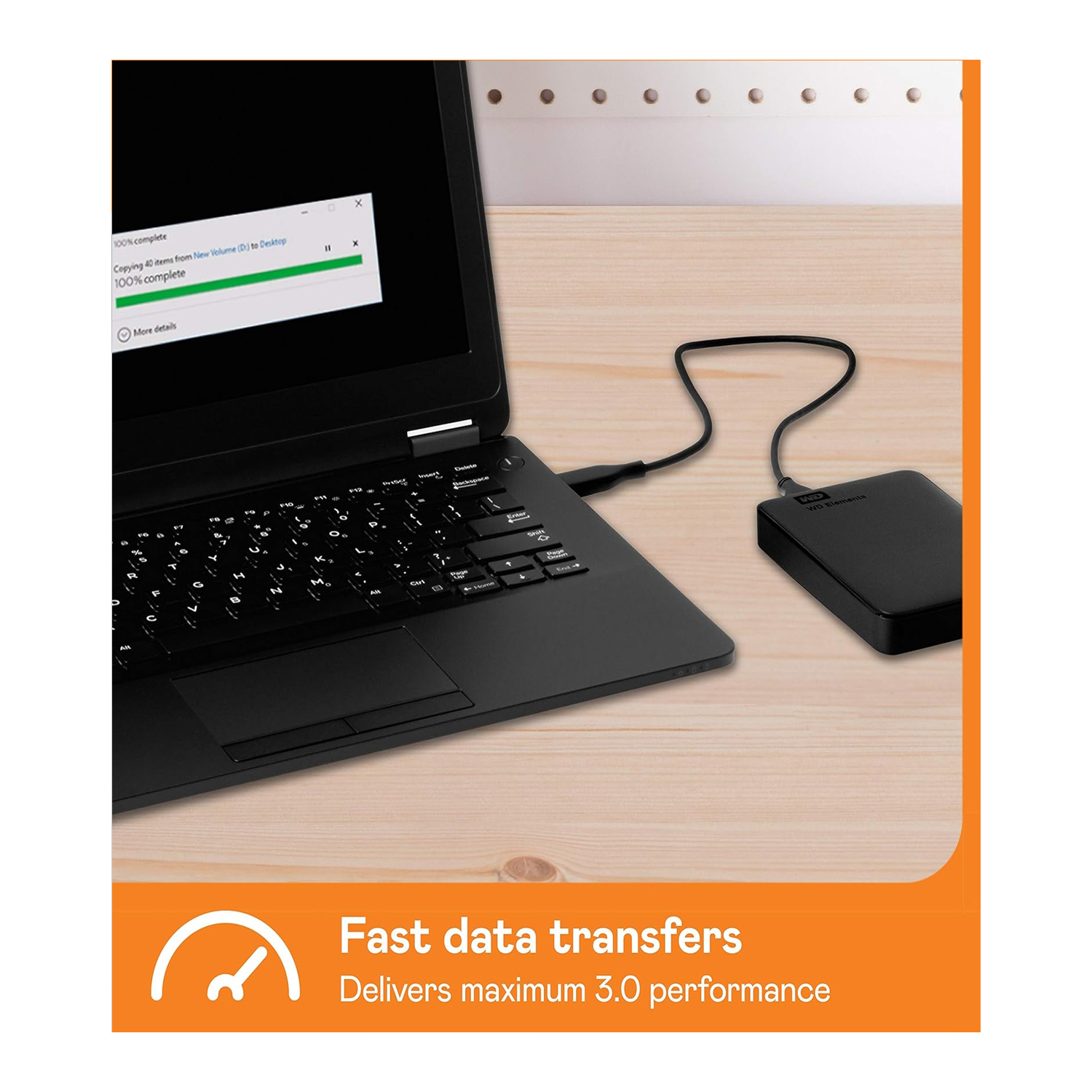 WD My Passport Portable HDD – Reliable USB 3.2 External Hard Drive — image 3