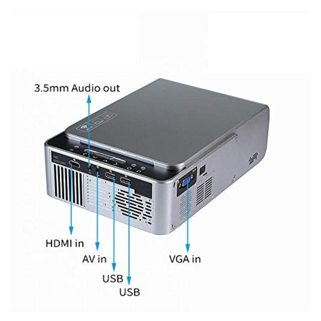 Borrego T6 Smart WIFI Full HD Projector 1080p 200ANSI LCD Projector USB VGA HDMI for Cinema LED Projector — image 4