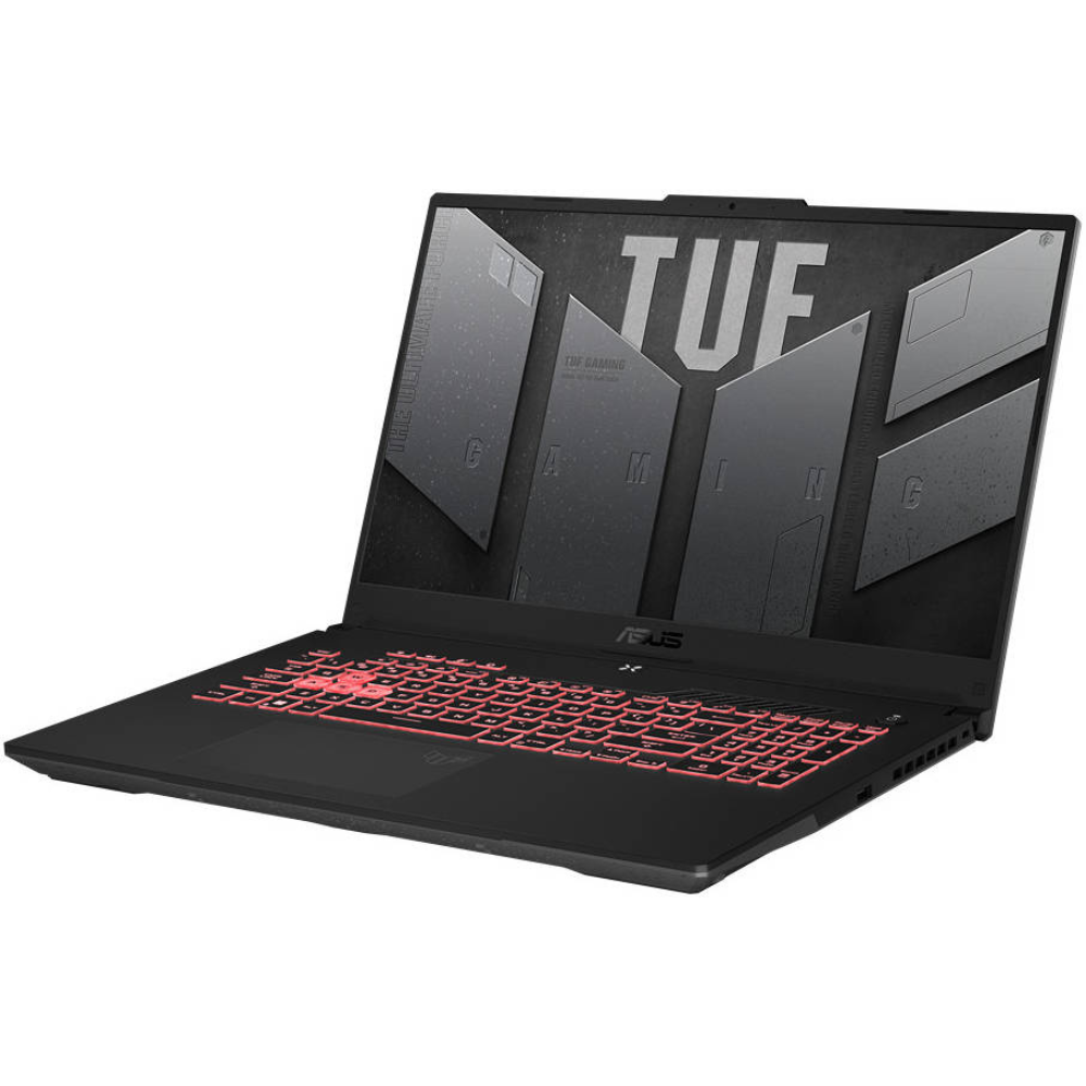ASUS TUF GAMING FA707RM-HX027W | AMD R7 6800H 3.20 GHZ 16GB RAM 1TB SSD 6GB NVIDIA GeForce RTX 3060 Graphics 17.3" FHD 144HZ Wireless Bluetooth Camera Windows 11 Home English-Arabic Keyboard Gray Color — image 2