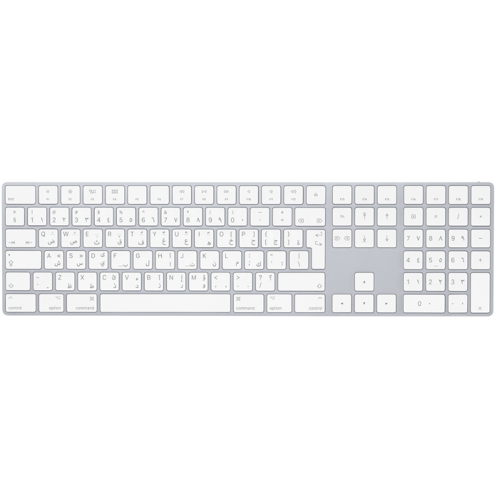 Apple Magic Keyboard With Numeric Keypad Silver — image 1