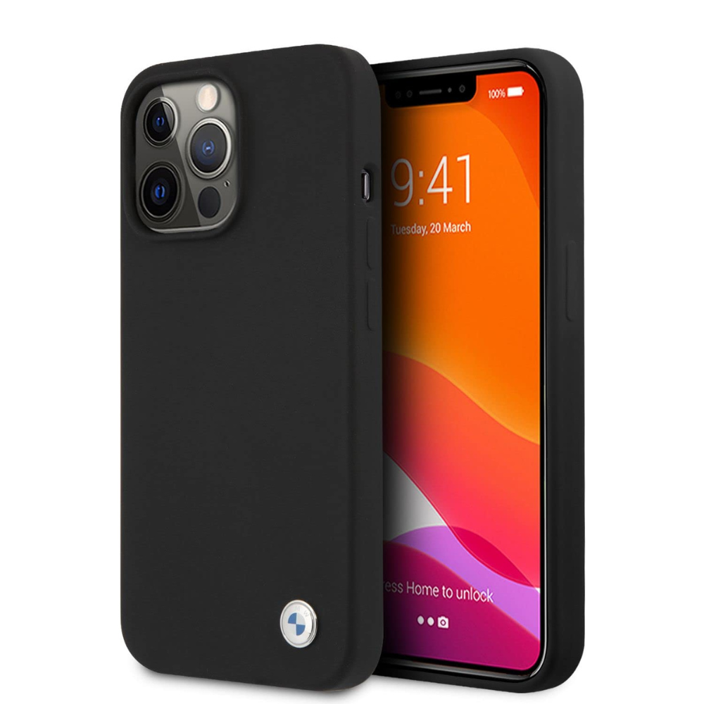 BMW Liquid Silicon iPhone 13 Pro Max Case With Soft Touch — image 1