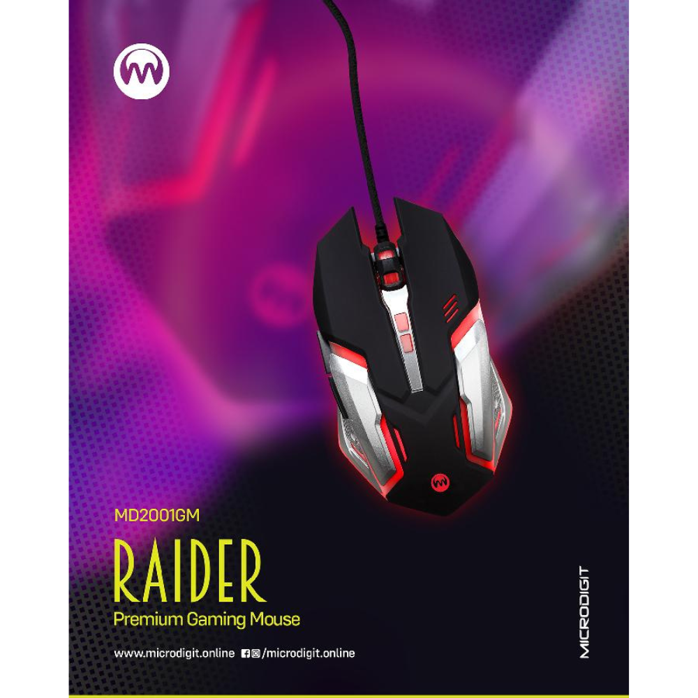 Microdigit Raider MD2001GM Gaming Optical Mouse — image 3