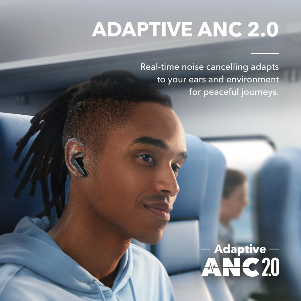 Anker Sound Core Liberty 4 NC 10 Hour Playtime Black A3947H11 — image 2