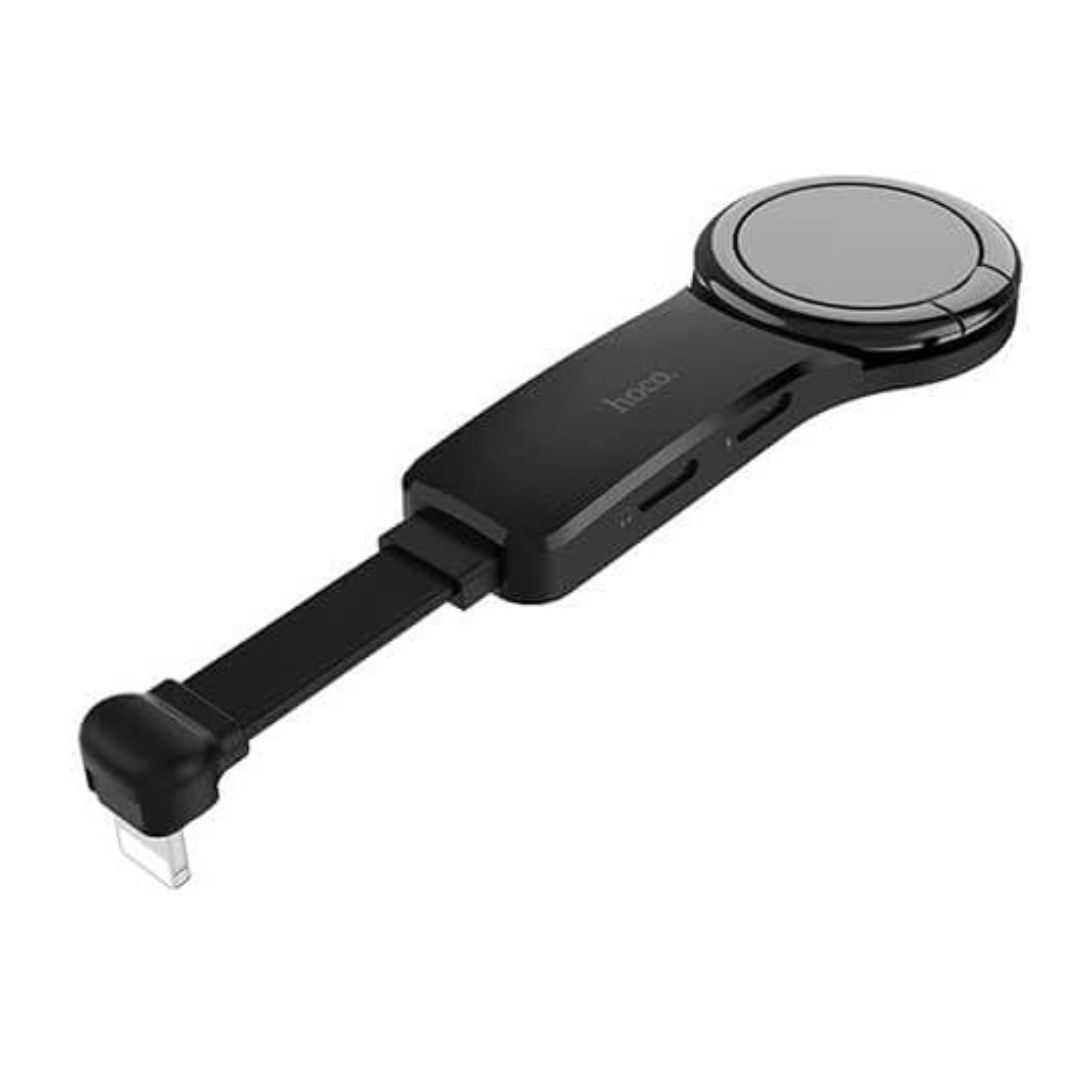 Porodo Dual Lightning Adapter with Finger Grip — image 4