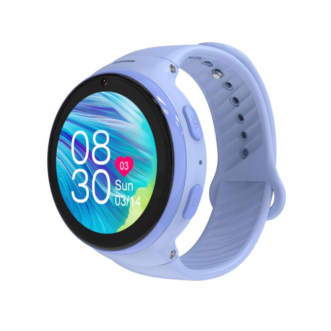 Porodo  Kids 4G Smart  Watch  Baby Blue/Pink  With  Video Calling with JuniCare app — image 4