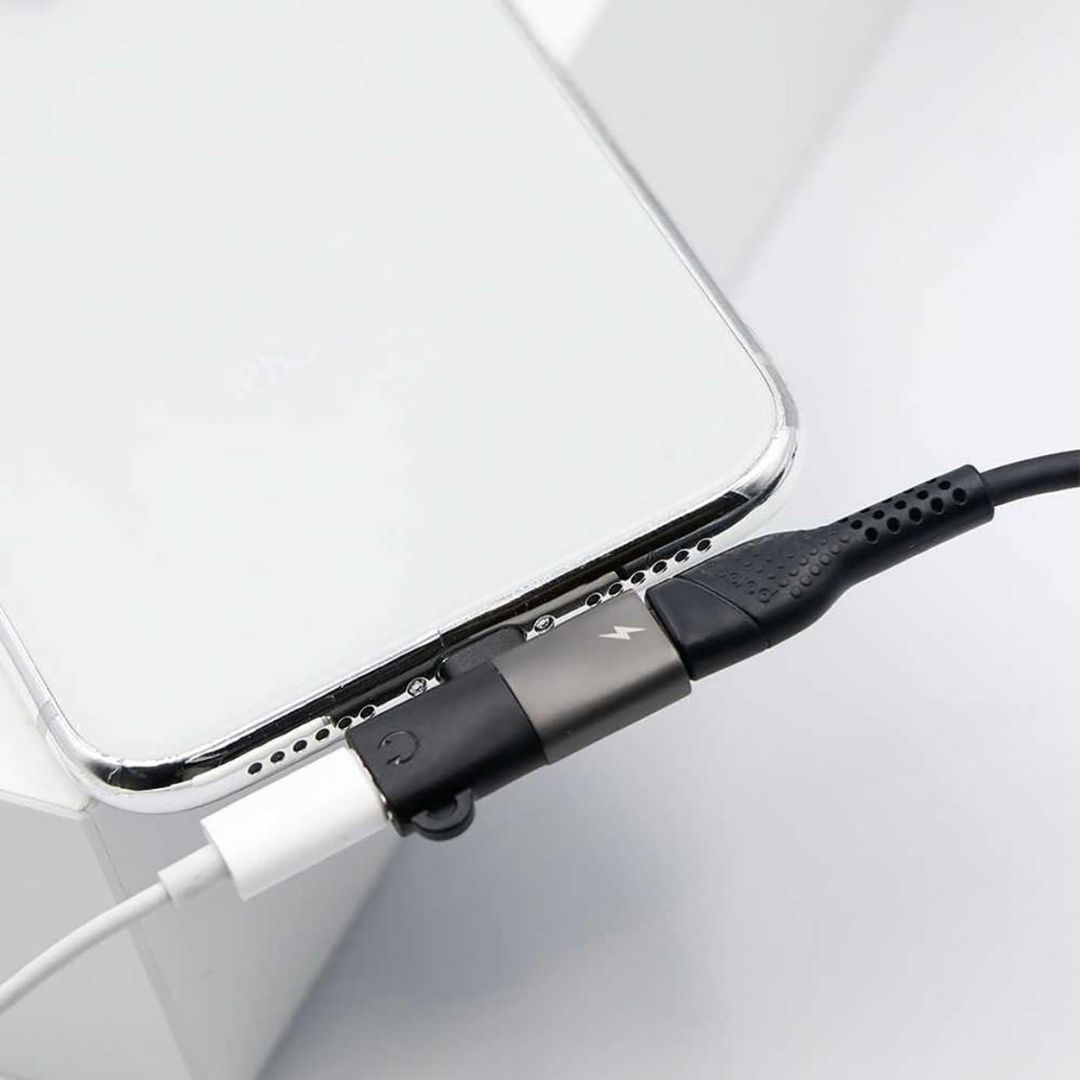 Porodo Dual Lightning Adapter PD-LLDONG-Black — image 3