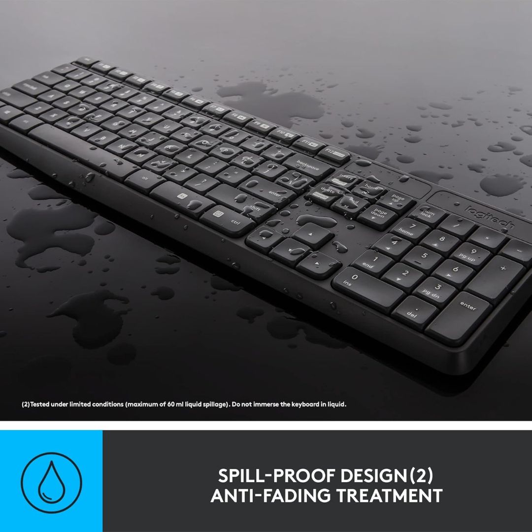 Logitech MK235 Wireless Keyboard and Mouse Combo — image 3