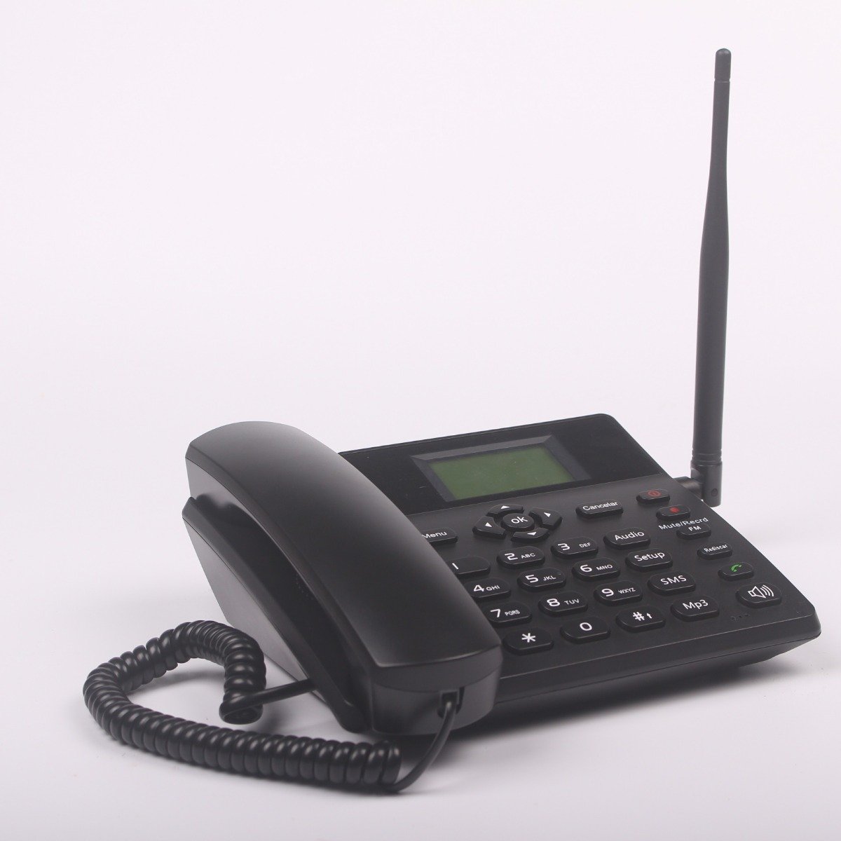 Dual Sim ZT920 GSM Based Wireless Phone Telephone with Audio Recording/Player — image 1