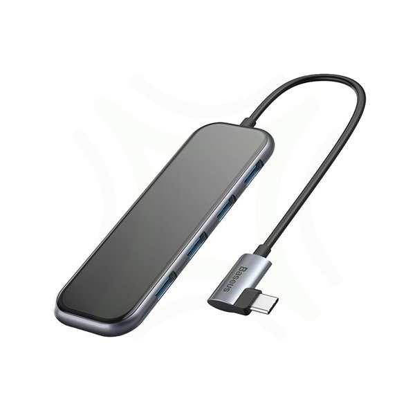 Baseus UCN3274 USB Type-C 4 USB 3.0 PD Charging Adapter Hub — image 2