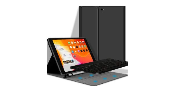Green Premium Vegan Leather Case iPad Air 4 10.9 Inches With Wireless Keyboard — image 2