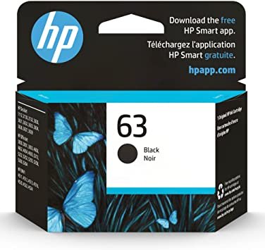 HP 63 Black Ink Cartridge — image 2