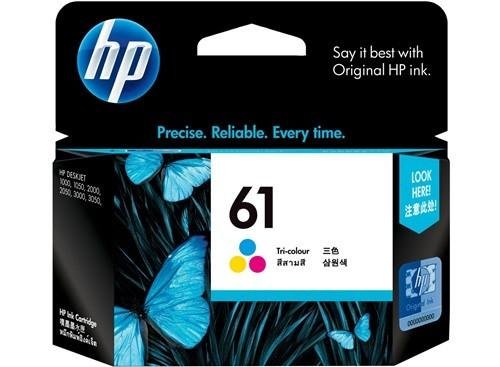 HP 61 Tri Color Ink Cartridge — image 2