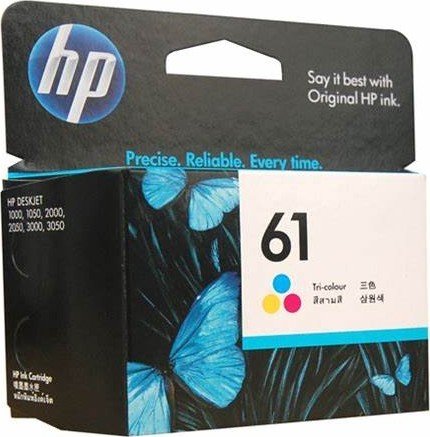 HP 61 Tri Color Ink Cartridge — image 3