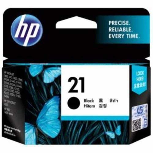 HP 21 Black Ink Cartridge — image 1