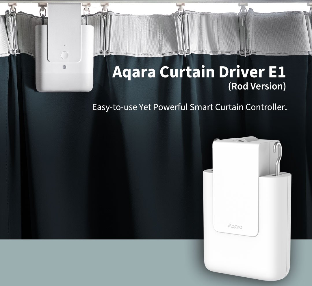 Aqara Smart Curtain Motor E1 Electric Curtain Driver for Remote Control and Home Automation — image 3