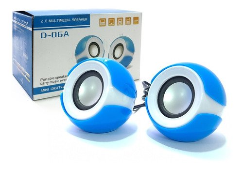 D-06A Mini Digital USB Speaker With Quality Sound Multimedia Portable Speaker Outstanding Audio — image 1