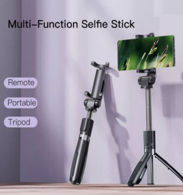 Yesido SF11 Bluetooth Remote Control Mobile Phone Holder Tripod Extendable Selfie Stick — image 2