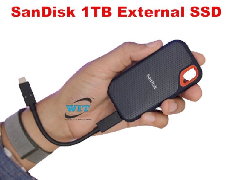 SanDisk Extreme 1 TB Portable SSD Drive 1050 MB/s SDSSDE61-1T00-G25 — image 2
