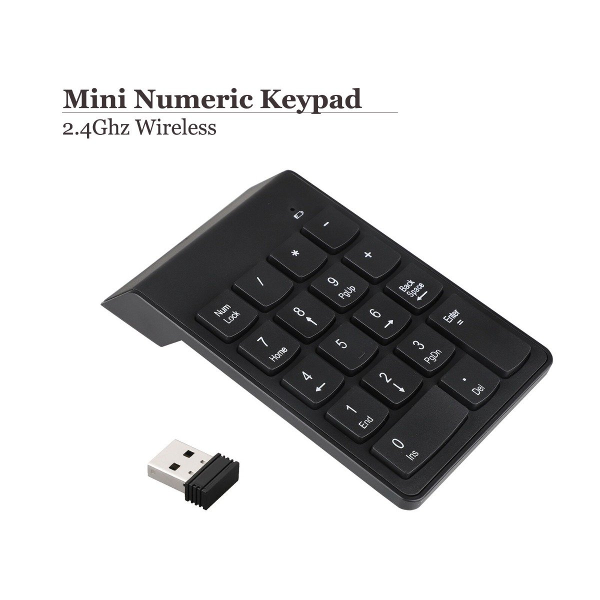 Mini Numeric Keypad With USB — image 1