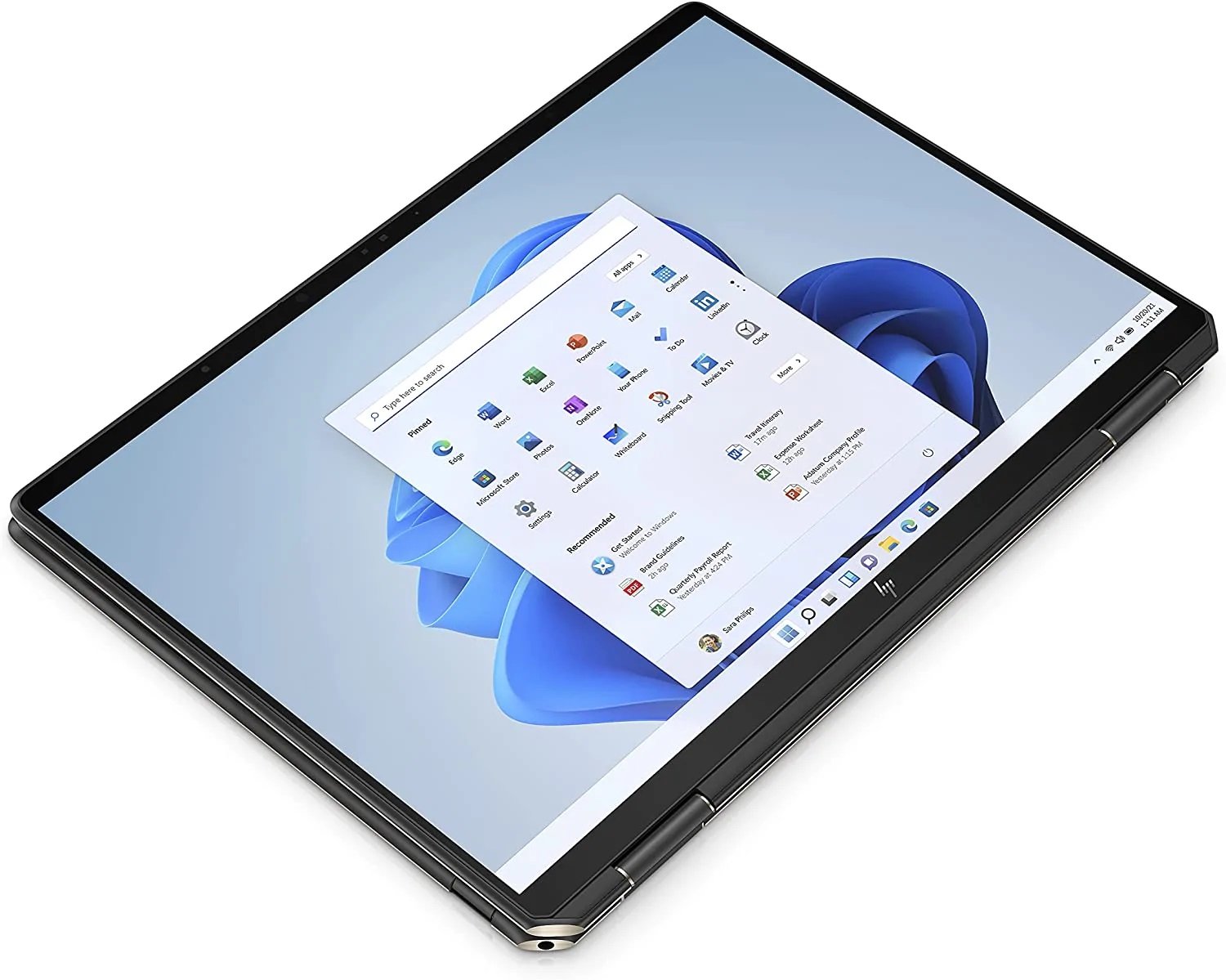 HP SPECTRE X360 14-EF0005NE-6H5N5EA | INTEL I7 1255U 1.7, 16GB, 1TB, 13.5 WUXGA 2in1, INTEL IRIS Xe, Win11 Home, Eng-Arab K/B, Black + Sleeve, Stylus Pen — image 3