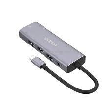 Onten USB C To hdmi (4k) Adapter With PD 3.0 Charger 3 Port USB 3.0 Hub 95123 — image 2
