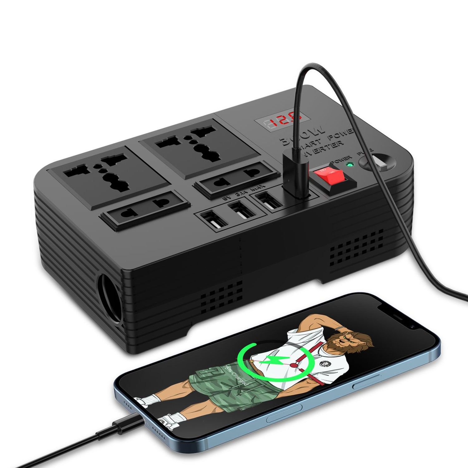 Green Spark 3 Car Power Inverter — image 3