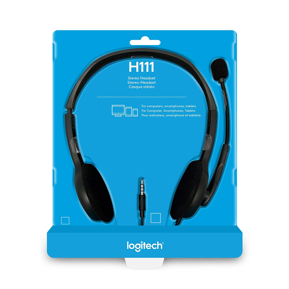 Logitech H111 Wired Stereo Headset — image 2