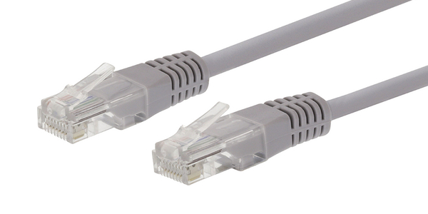 CAT 6 UTP Patchcord 1 Metre Grey — image 2