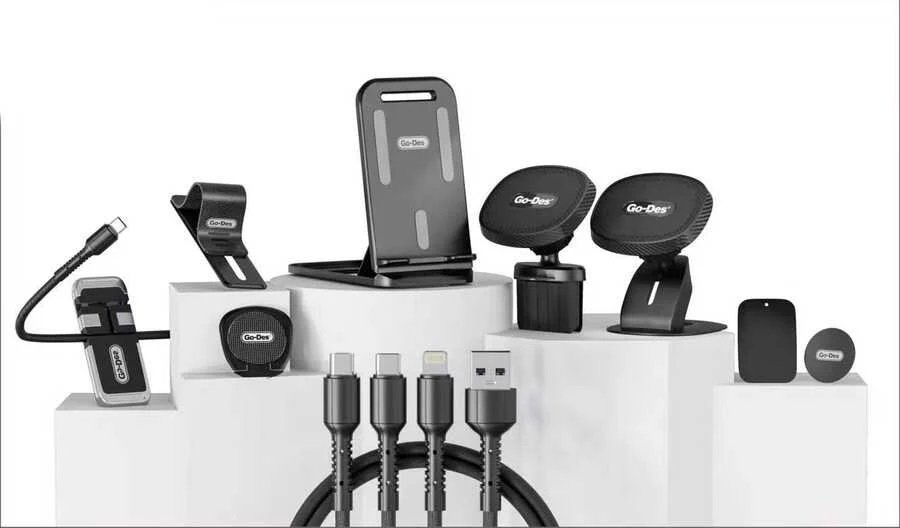 Go Des 9 In 1 Mobile Acessories Car Holder Set — image 2