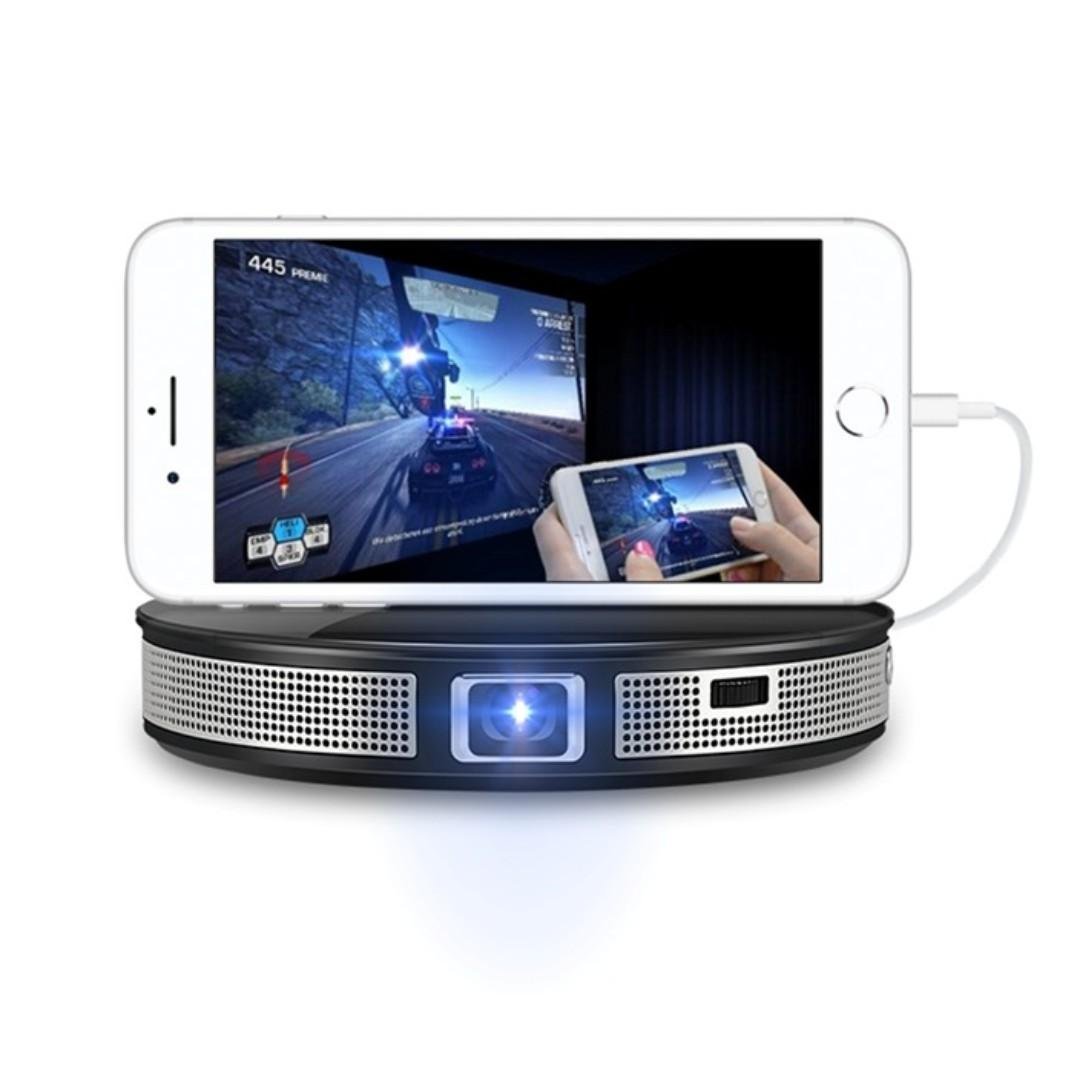 R6 Mini Portable Pocket Projector HD 1080P Smart DLP LED — image 2